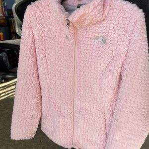 Girls North Face Jacket M 10/12 Pink